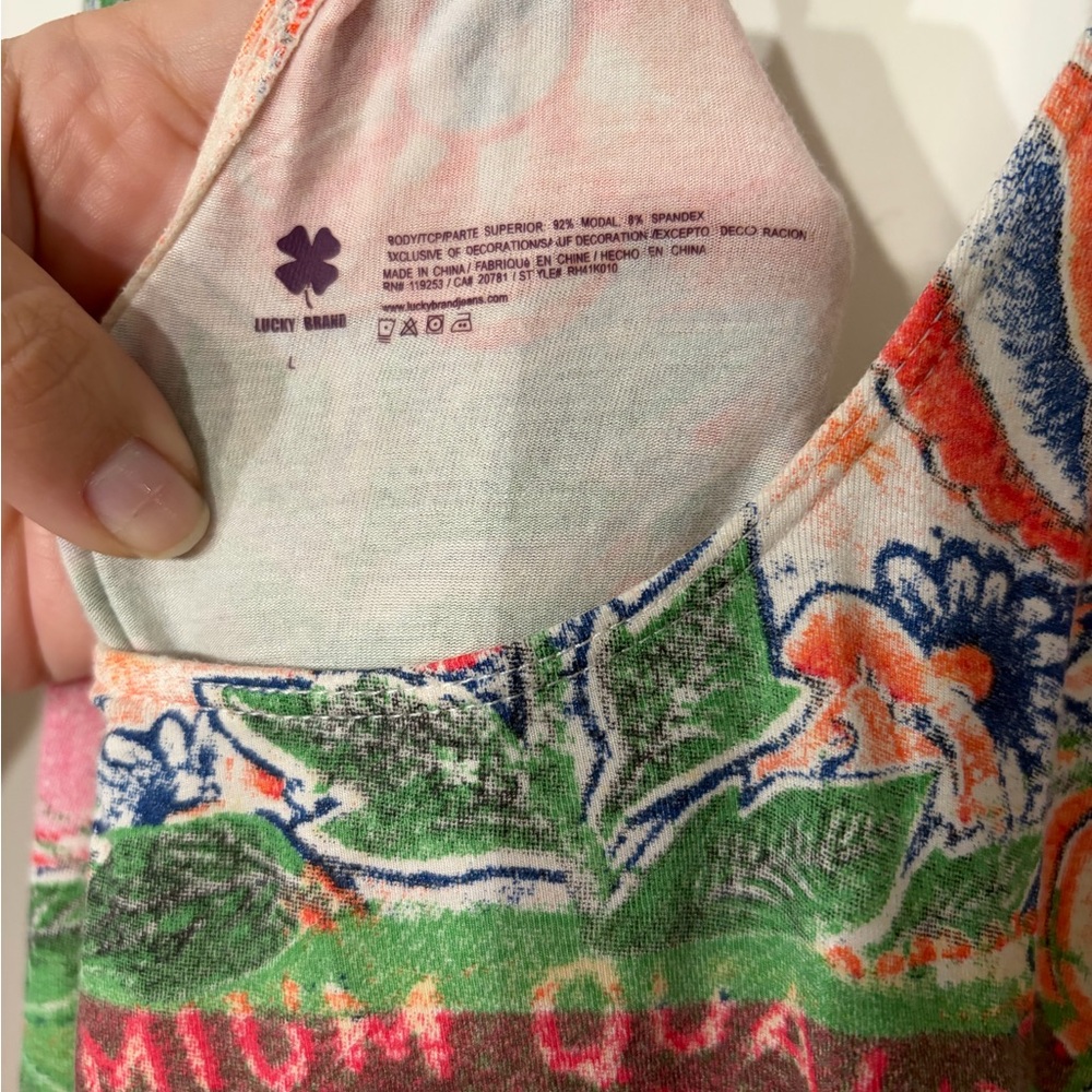 Lucky Brand Multicolor Floral Dress - Picture 4 of 5